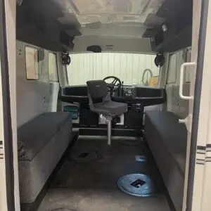 A view of the inside of an rv.