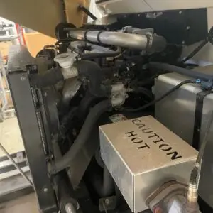 A machine that is sitting in the middle of a room.